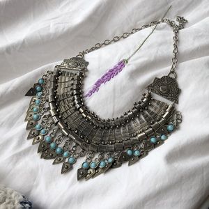 Silver Chunky Necklace